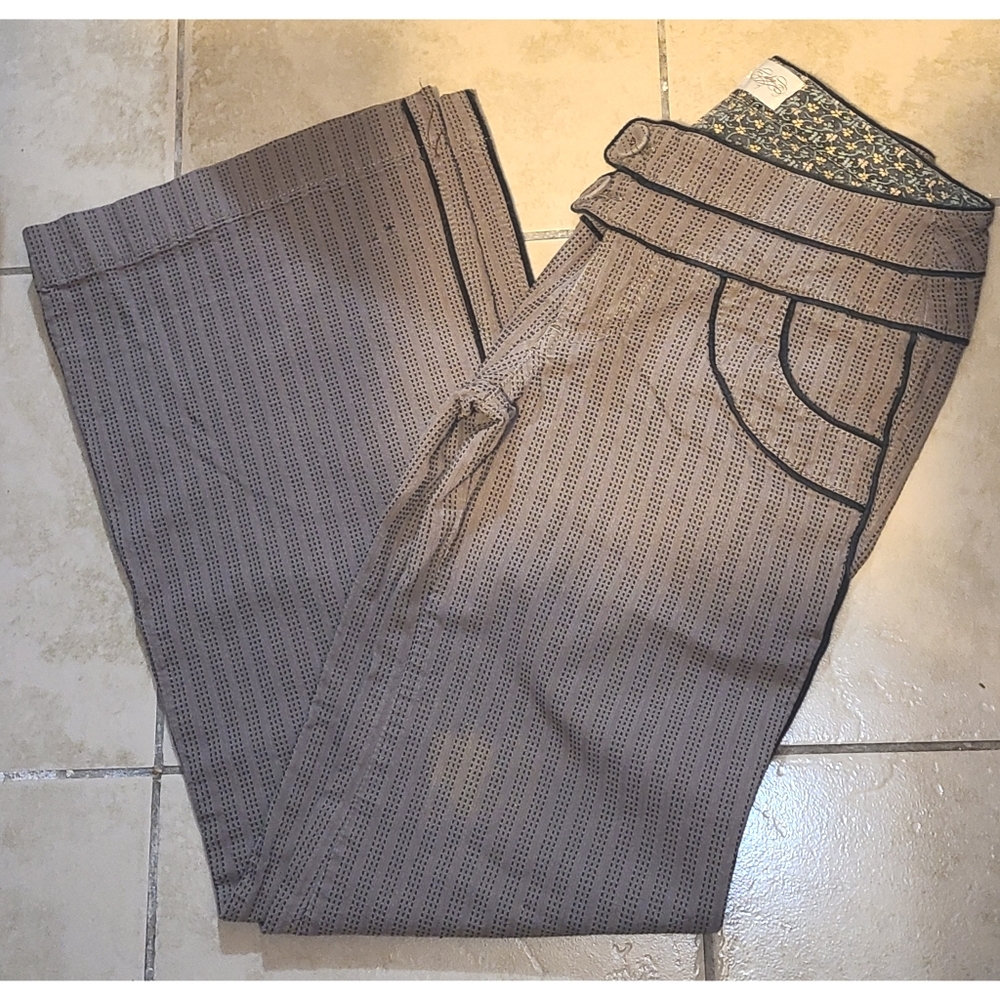 Vintage Anthropologie Cidra Bell Wide Flare Pants